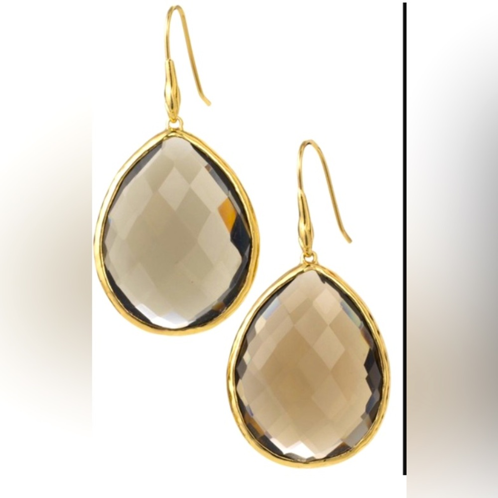 Stella and Dot Serenity Stone Drop earrings
